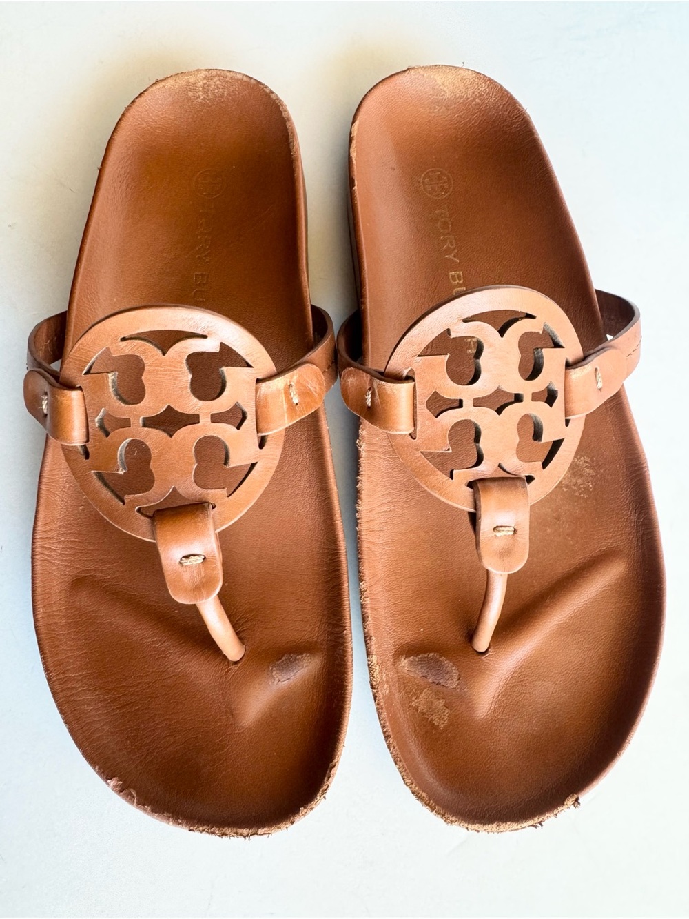Tory Burch Miller Cloud Sandals Size 8.5 - Picture 11 of 13